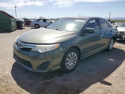 Vehiculos salvage en venta de Copart Tucson, AZ: 2012 Toyota Camry Base