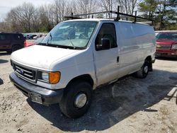 Salvage cars for sale from Copart North Billerica, MA: 2005 Ford Econoline E250 Van
