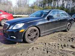 Salvage cars for sale at Waldorf, MD auction: 2010 Mercedes-Benz E 350 4matic