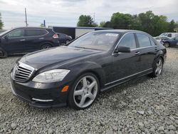 Salvage cars for sale at Mebane, NC auction: 2011 Mercedes-Benz S 550
