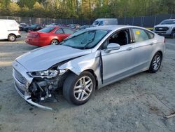 Salvage cars for sale at Waldorf, MD auction: 2016 Ford Fusion SE