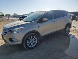 Salvage cars for sale at Haslet, TX auction: 2017 Ford Escape SE