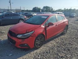 Chevrolet salvage cars for sale: 2017 Chevrolet Cruze LT