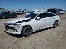 Salvage cars for sale at Bakersfield, CA auction: 2021 Honda Accord LX