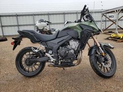 Salvage motorcycles for sale at Amarillo, TX auction: 2022 Honda CB500 XA