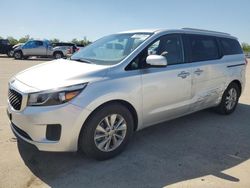 Salvage cars for sale at Fresno, CA auction: 2015 KIA Sedona LX