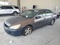 Salvage cars for sale from Copart Homestead, FL: 2007 Honda Accord EX