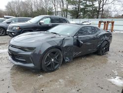 Salvage cars for sale at North Billerica, MA auction: 2016 Chevrolet Camaro LT