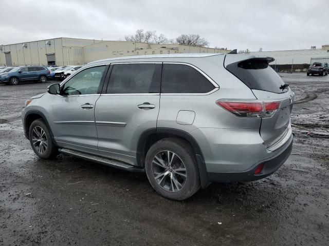 2016 Toyota Highlander XLE