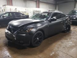 Salvage cars for sale at Elgin, IL auction: 2011 Infiniti G37 Base