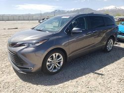 Salvage cars for sale from Copart Magna, UT: 2023 Toyota Sienna Limited