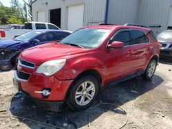 Salvage cars for sale at Savannah, GA auction: 2014 Chevrolet Equinox LT