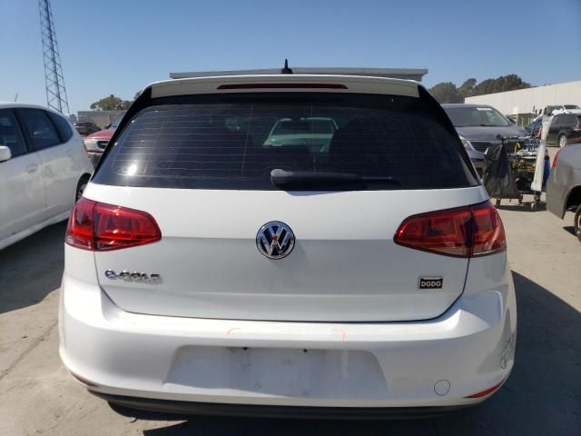 2016 Volkswagen E-GOLF SE