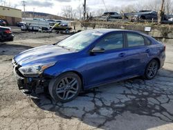 Salvage cars for sale at Marlboro, NY auction: 2021 KIA Forte GT Line