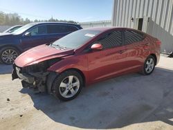 Salvage cars for sale at Franklin, WI auction: 2013 Hyundai Elantra GLS