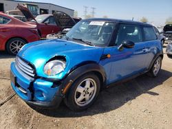 Salvage cars for sale from Copart Elgin, IL: 2011 Mini Cooper
