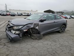 Salvage cars for sale from Copart Colton, CA: 2019 Honda Civic Sport