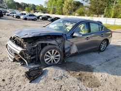 Salvage cars for sale at Fairburn, GA auction: 2014 Infiniti Q50 Base