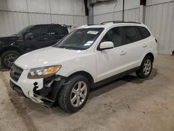 Salvage cars for sale from Copart Franklin, WI: 2007 Hyundai Santa FE SE