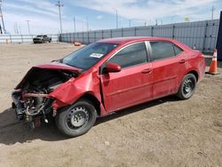 Toyota Corolla L salvage cars for sale: 2017 Toyota Corolla L