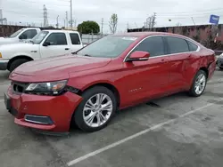 Salvage cars for sale at Wilmington, CA auction: 2015 Chevrolet Impala LT