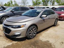 Chevrolet Malibu RS salvage cars for sale: 2022 Chevrolet Malibu RS