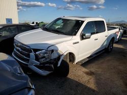 Salvage cars for sale at Tucson, AZ auction: 2017 Ford F150 Supercrew