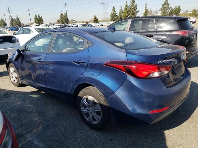 2016 Hyundai Elantra SE