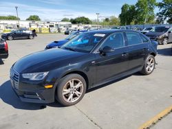 Salvage cars for sale at Sacramento, CA auction: 2018 Audi A4 Premium