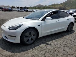 Salvage cars for sale at Colton, CA auction: 2022 Tesla Model 3