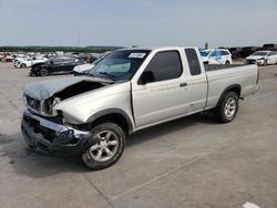 Salvage trucks for sale at Grand Prairie, TX auction: 1998 Nissan Frontier King Cab XE