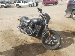 Salvage Motorcycles with No Bids Yet For Sale at auction: 2015 Harley-Davidson XG500