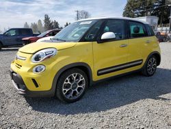 Salvage cars for sale from Copart Graham, WA: 2014 Fiat 500L Trekking