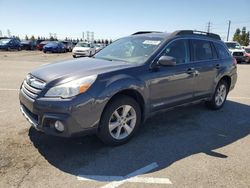 Subaru Outback Vehiculos salvage en venta: 2013 Subaru Outback 2.5I Limited