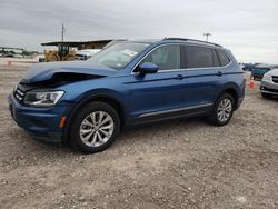 Volkswagen salvage cars for sale: 2018 Volkswagen Tiguan SE