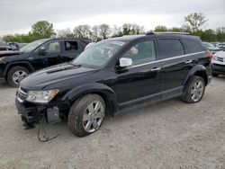 Salvage cars for sale at Des Moines, IA auction: 2013 Dodge Journey Crew