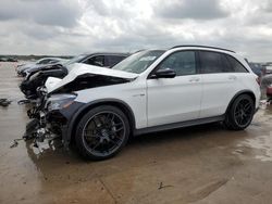 Salvage cars for sale at Grand Prairie, TX auction: 2018 Mercedes-Benz GLC 63 4matic AMG