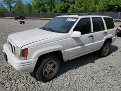 Salvage cars for sale at Waldorf, MD auction: 1996 Jeep Grand Cherokee Limited