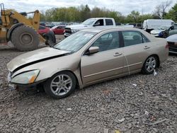 Salvage cars for sale at Chalfont, PA auction: 2006 Honda Accord EX