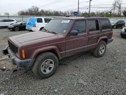 Salvage cars for sale from Copart Hillsborough, NJ: 2001 Jeep Cherokee Sport