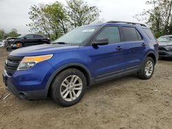 Vehiculos salvage en venta de Copart Baltimore, MD: 2015 Ford Explorer