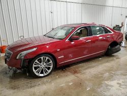 Salvage cars for sale at Franklin, WI auction: 2018 Cadillac CT6 Platinum Csav