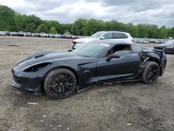 Salvage cars for sale at Conway, AR auction: 2017 Chevrolet Corvette Grand Sport 2LT