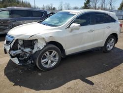Salvage cars for sale from Copart Ontario Auction, ON: 2015 Acura RDX Technology