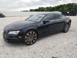 Salvage cars for sale at New Braunfels, TX auction: 2012 Audi A7 Prestige