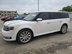Salvage cars for sale from Copart Wilmer, TX: 2016 Ford Flex Limited
