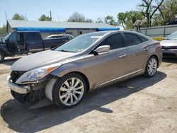 Salvage cars for sale from Copart Wichita, KS: 2013 Hyundai Azera GLS