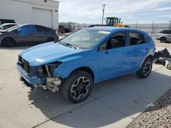 Salvage cars for sale from Copart Farr West, UT: 2016 Subaru Crosstrek Limited