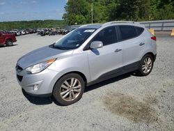 Salvage cars for sale at Concord, NC auction: 2013 Hyundai Tucson GLS