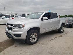 Salvage cars for sale at Grand Prairie, TX auction: 2018 Chevrolet Colorado LT